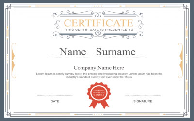 資（zī）質證書五